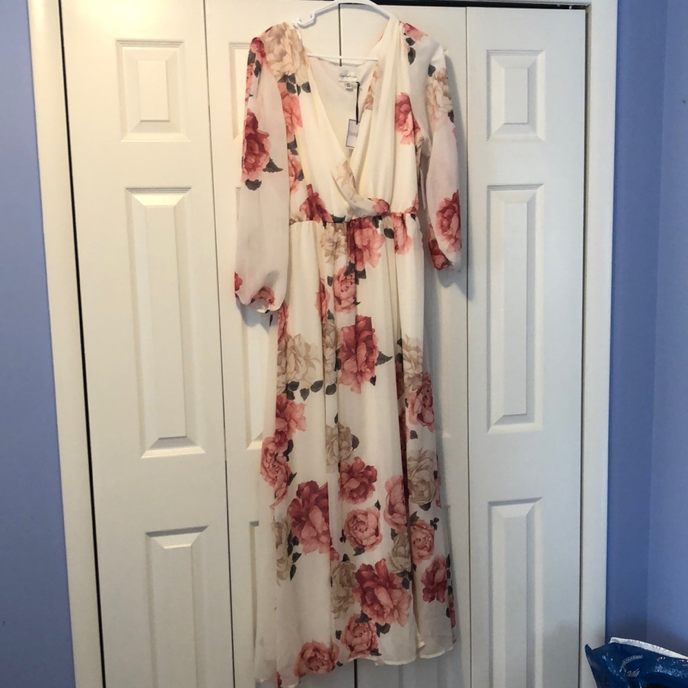 Size 14-Premier Amour-Beautiful Rose Dress-Perfect for a wedding!